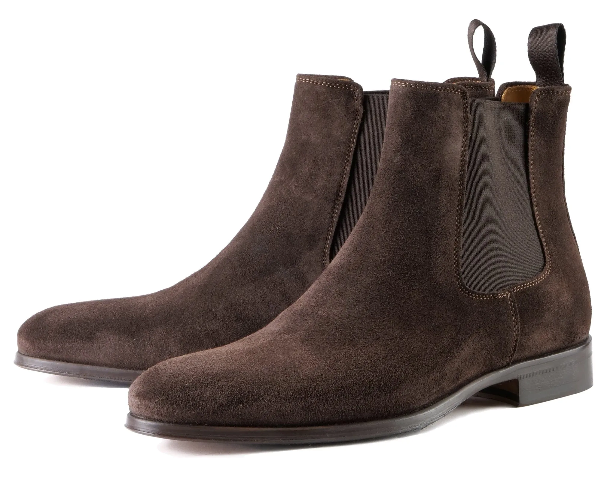 Eastwood Chelsea Boot Dark Brown Suede