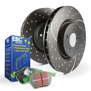 EBC Brakes S10KF1210 S10 Kits Greenstuff 2000 and GD Rotors