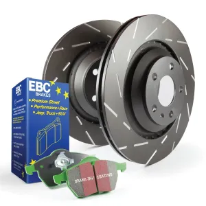 EBC Brakes S2KF1574 S2 Kits Greenstuff 2000 and USR Rotors