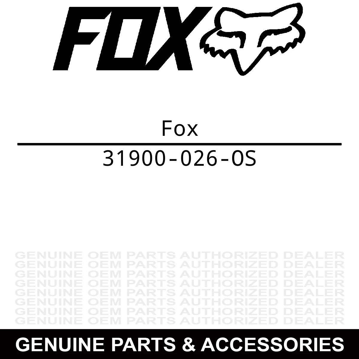 Fox Racing 31900-026-OS 2023 FA - MX23 YTH COMP STRAP BUCKLE KIT - BLUE YELLOW