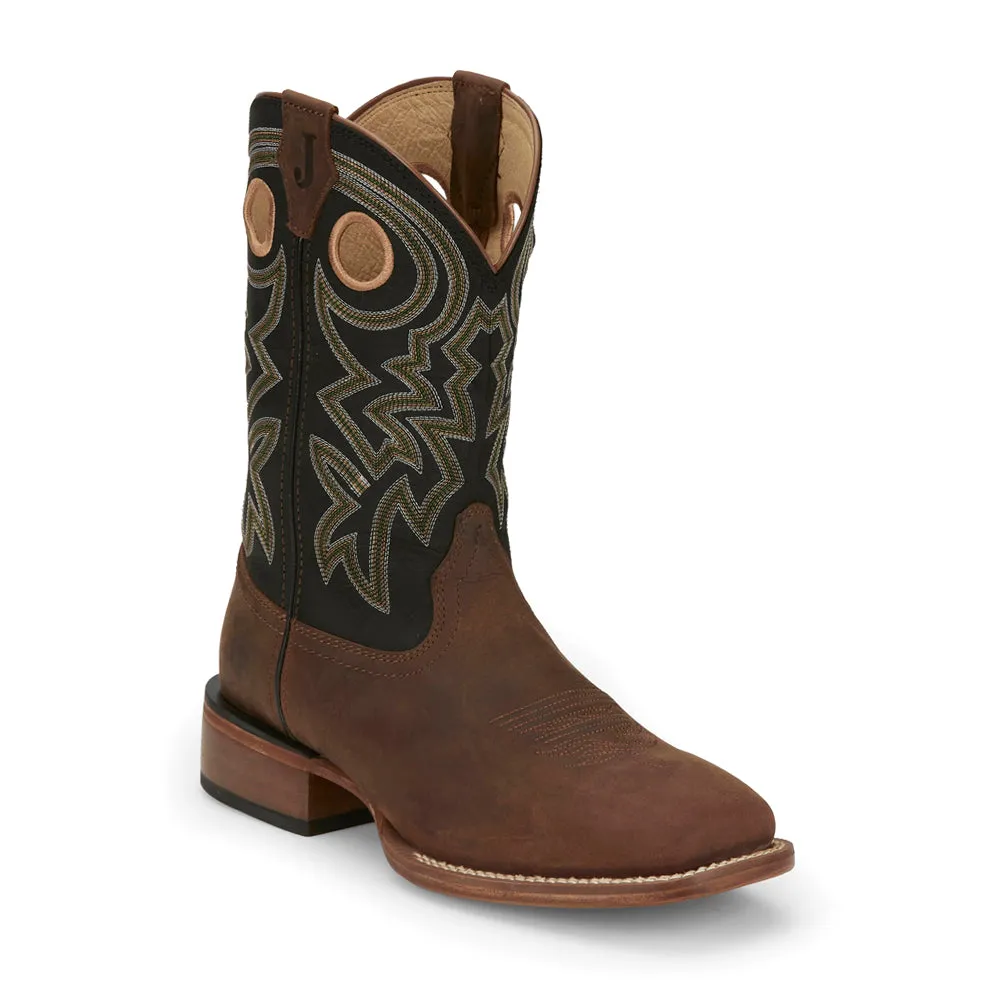 Frontier 11 inch Tuf Wide Square Toe Cowboy Boots