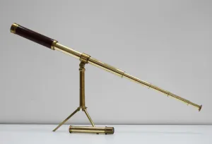 George IV Cased Pancratic Eyetube Telescope on Stand by Dollond of London