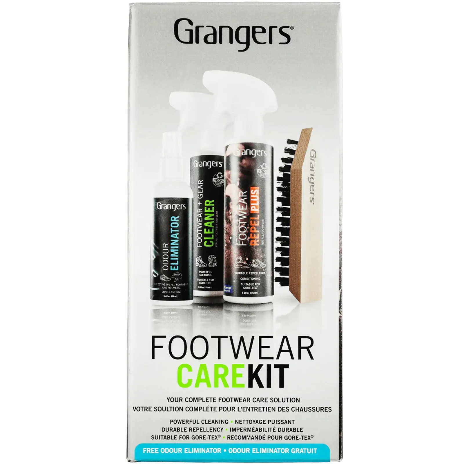 Grangers Footwear All In One Gear Cleaner   Repel Plus Care Kit