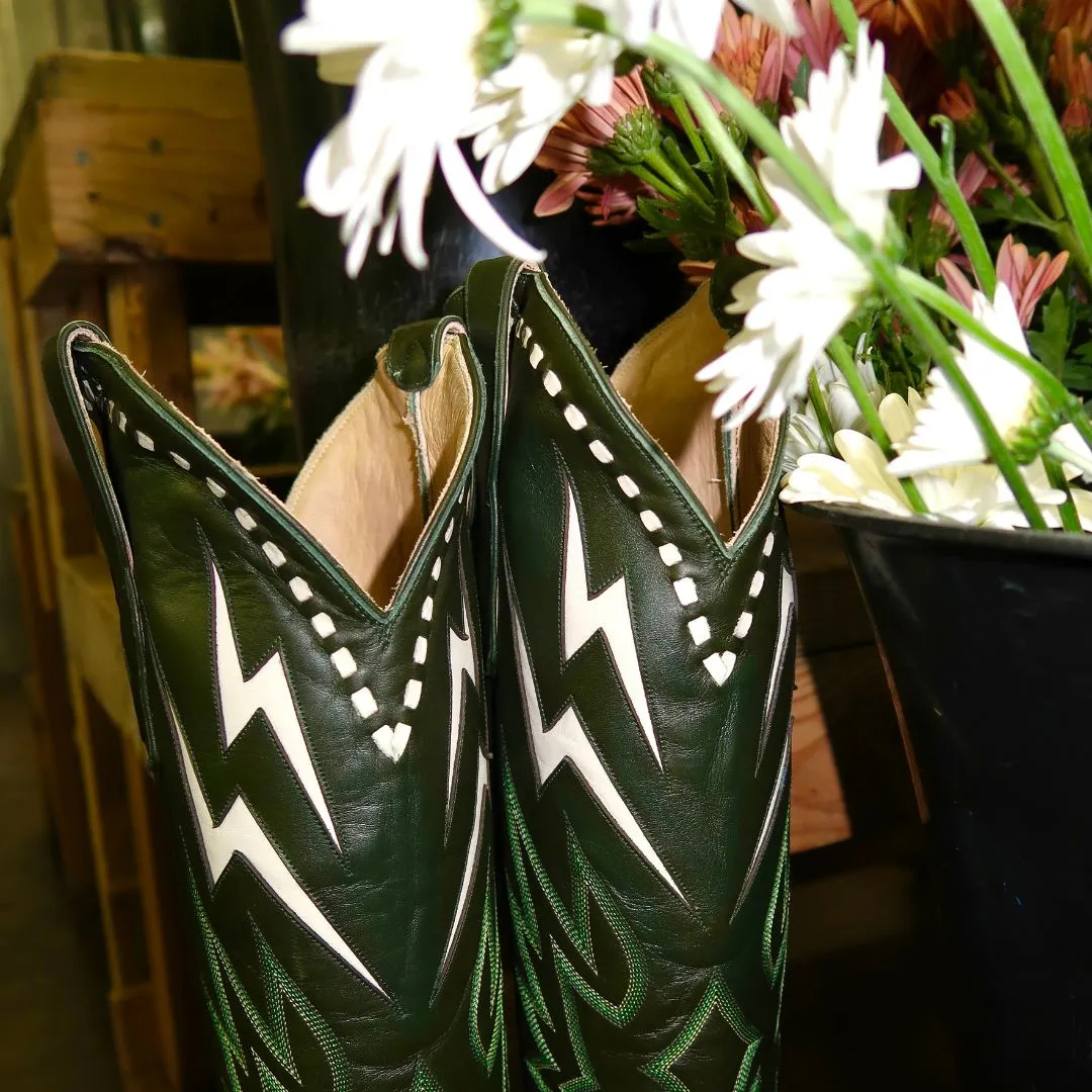 Green & Bone Lightning Boot Limited Edition