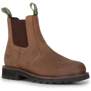 HOGGS OF FIFE Shire Pro Waterproof Dealer Boots - Crazy Horse Brown