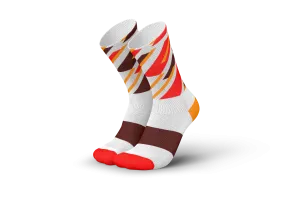 INCYLENCE Running Dashes White Inferno Long Sock