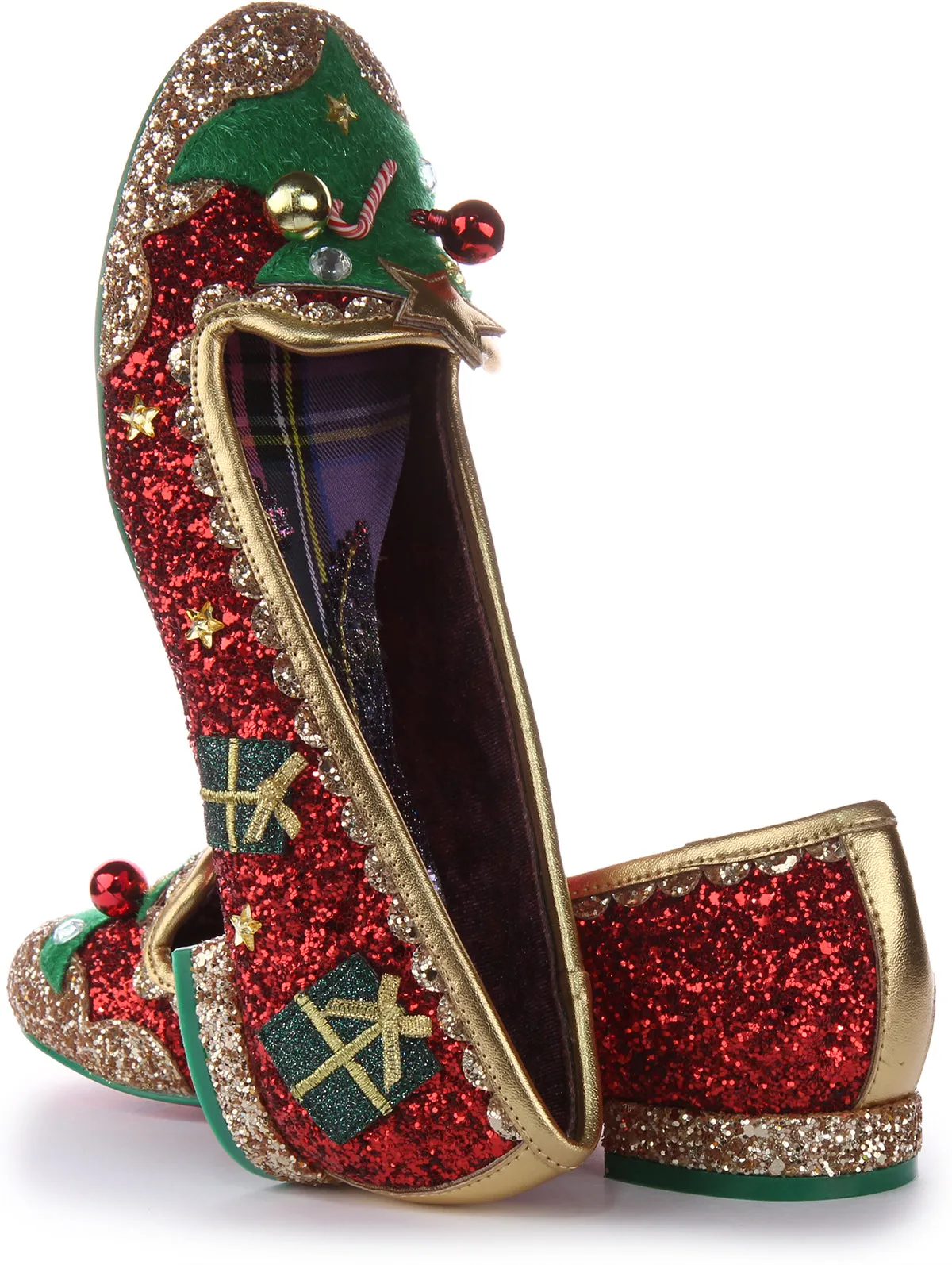 Irregular Choice Under The Tree In Red For Women