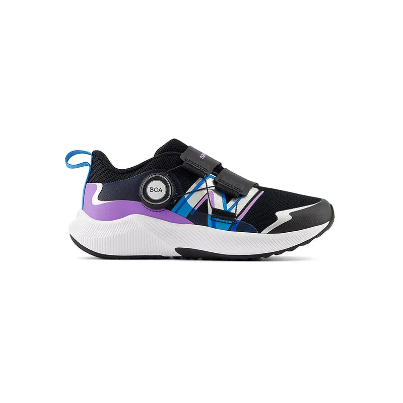 Kid's Preschool DynaSoft Reveal V4 BOA Black/Purple