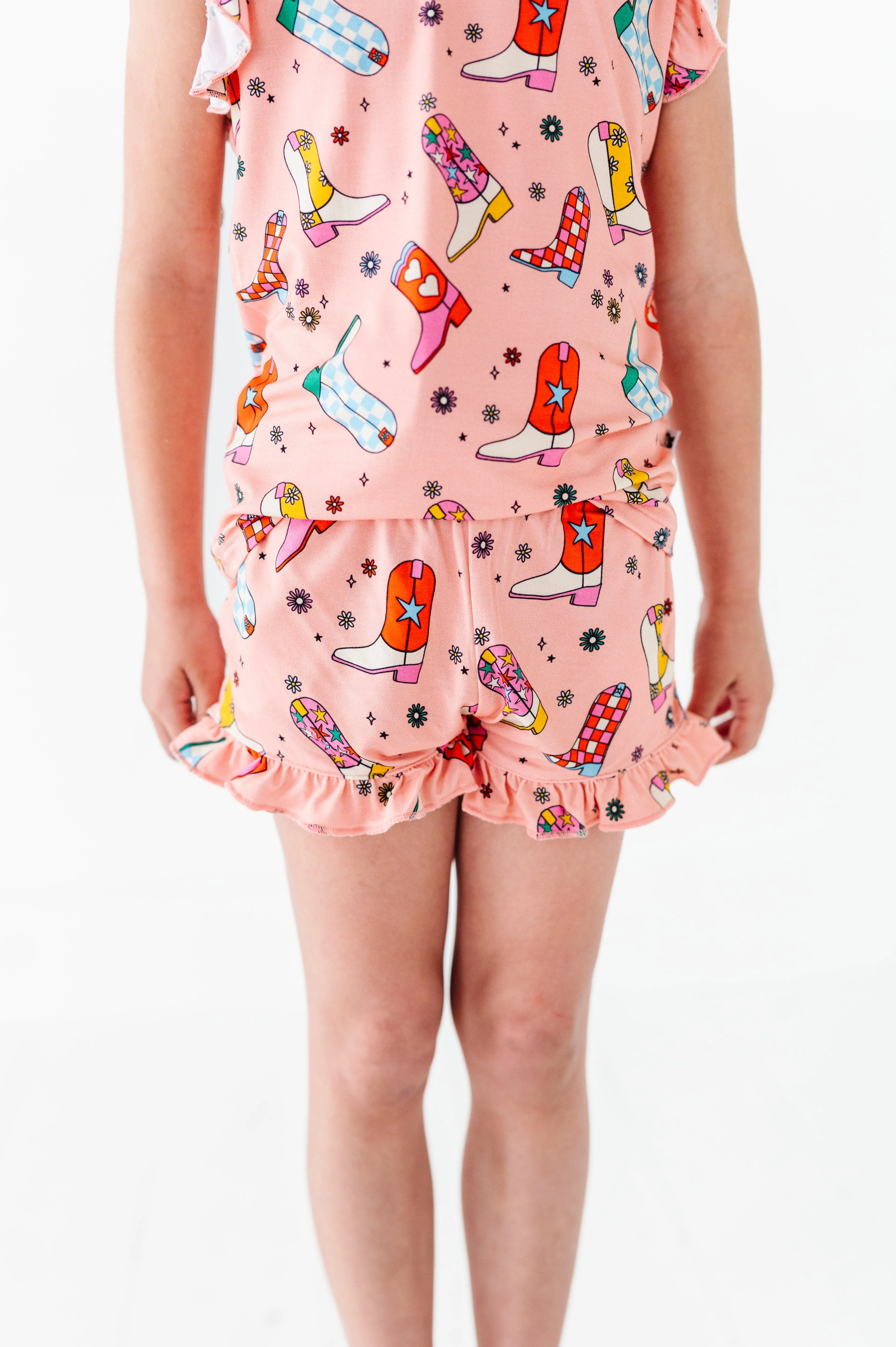 Kiki   Lulu | Let’s Go (To Bed) Girl Ruffled Shorts Set