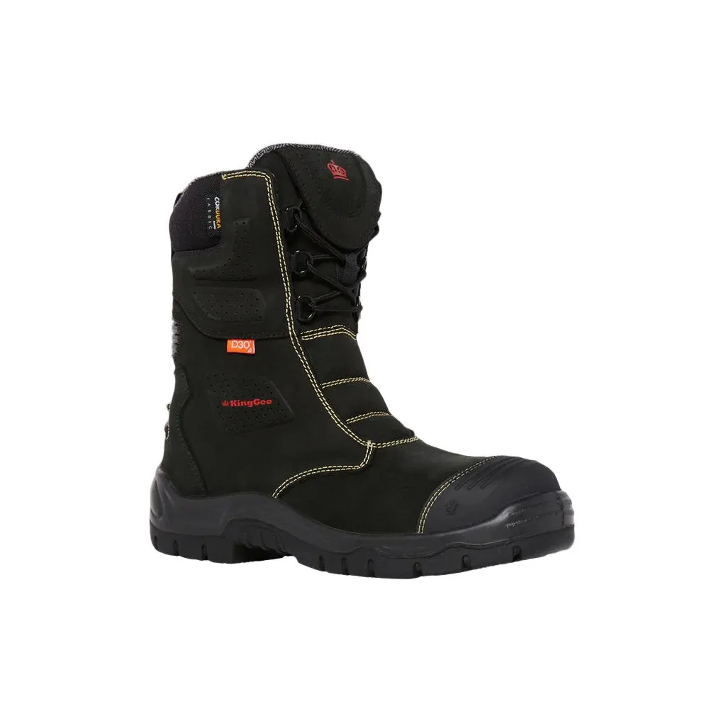 King Gee Bennu Rigger Steel Toe Safety Work Boots With Scuff Cap (K27174)