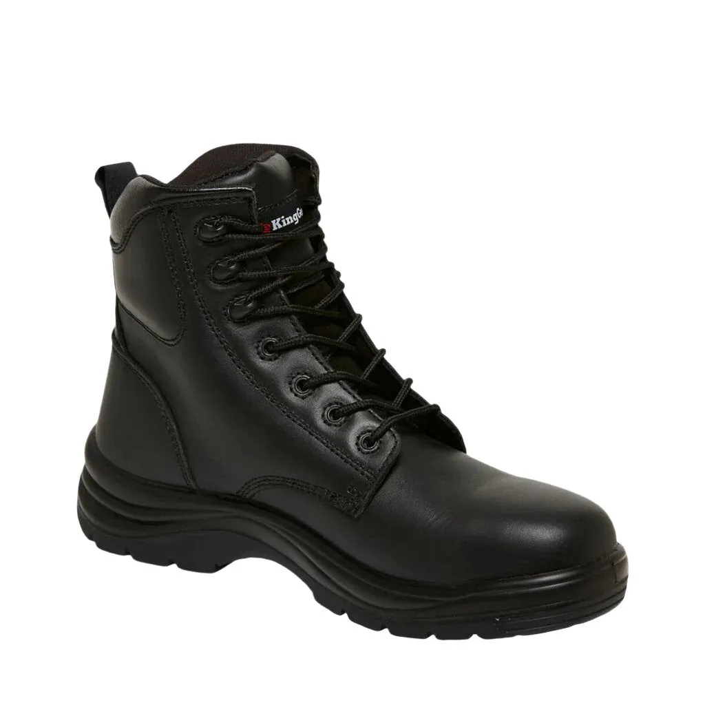 King Gee Cook Lace Up Leather Safety Work Boots (K27700)