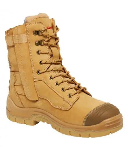 King Gee Phoenix Metguard Zip/Lace Safety Work Boots (K27800)