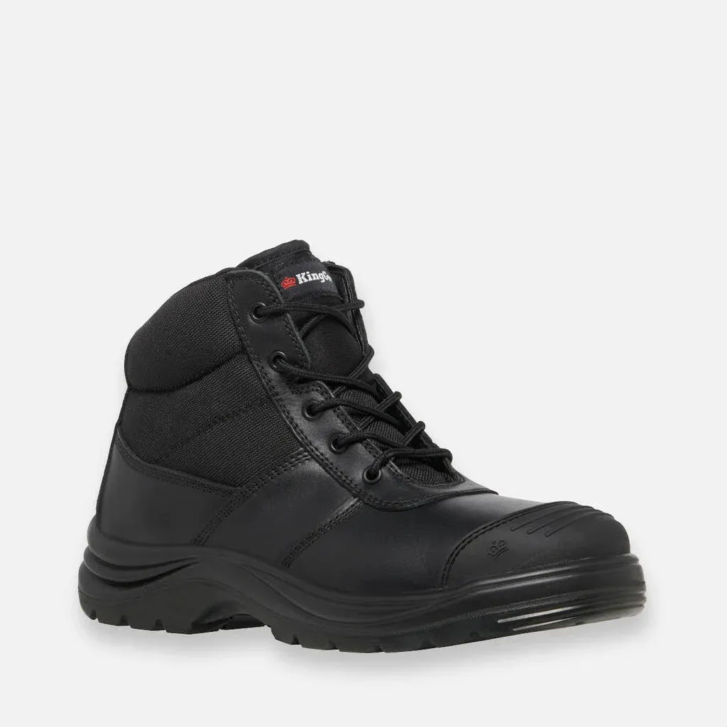 King Gee Tradie Zip/Lace Steel Cap Safety Work Boots (K27150)