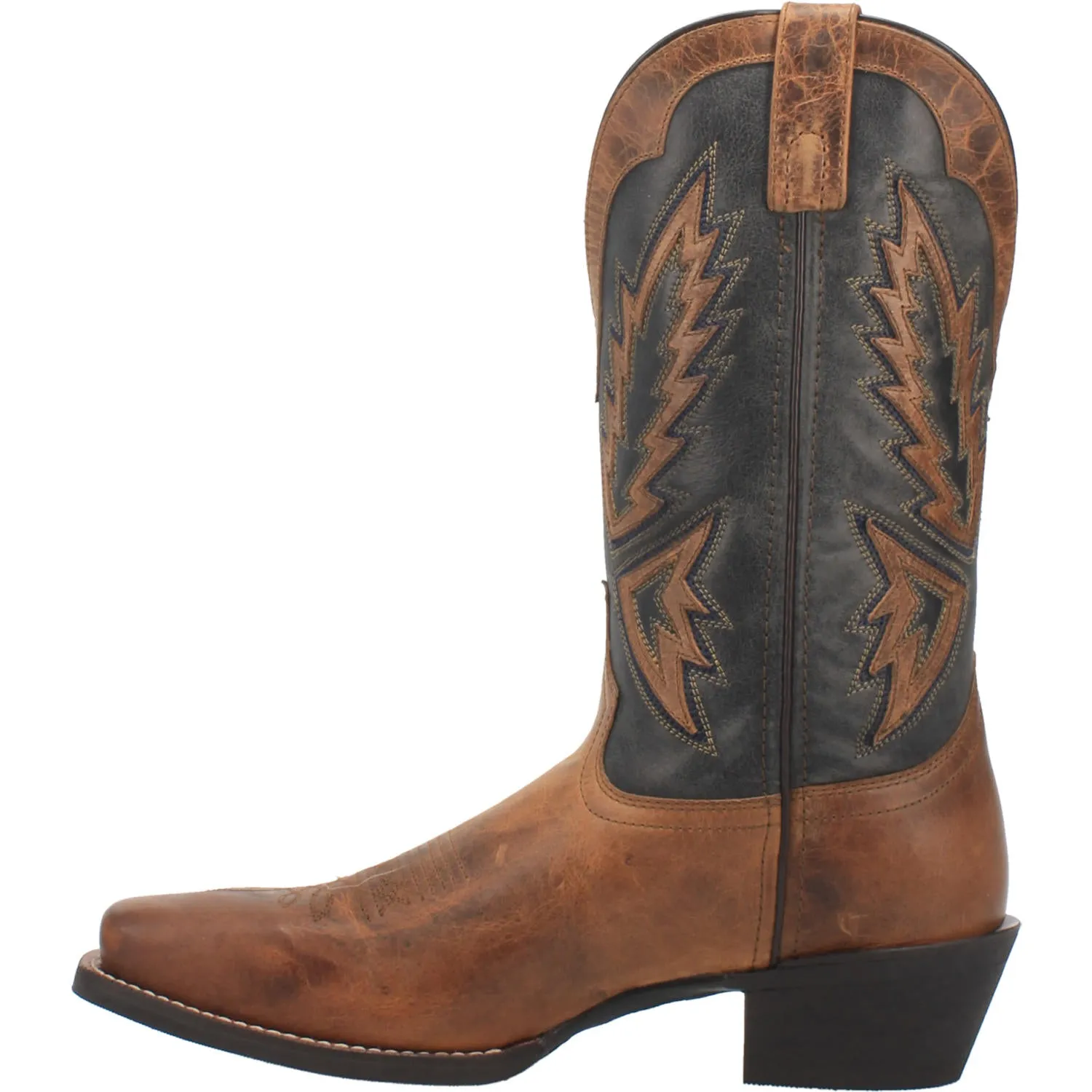 Laredo Men's Seaver Tan & Blue Western Boots 68328