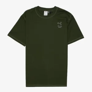 MAISON KITSUNE X PUMA T-shirt Rifle Green