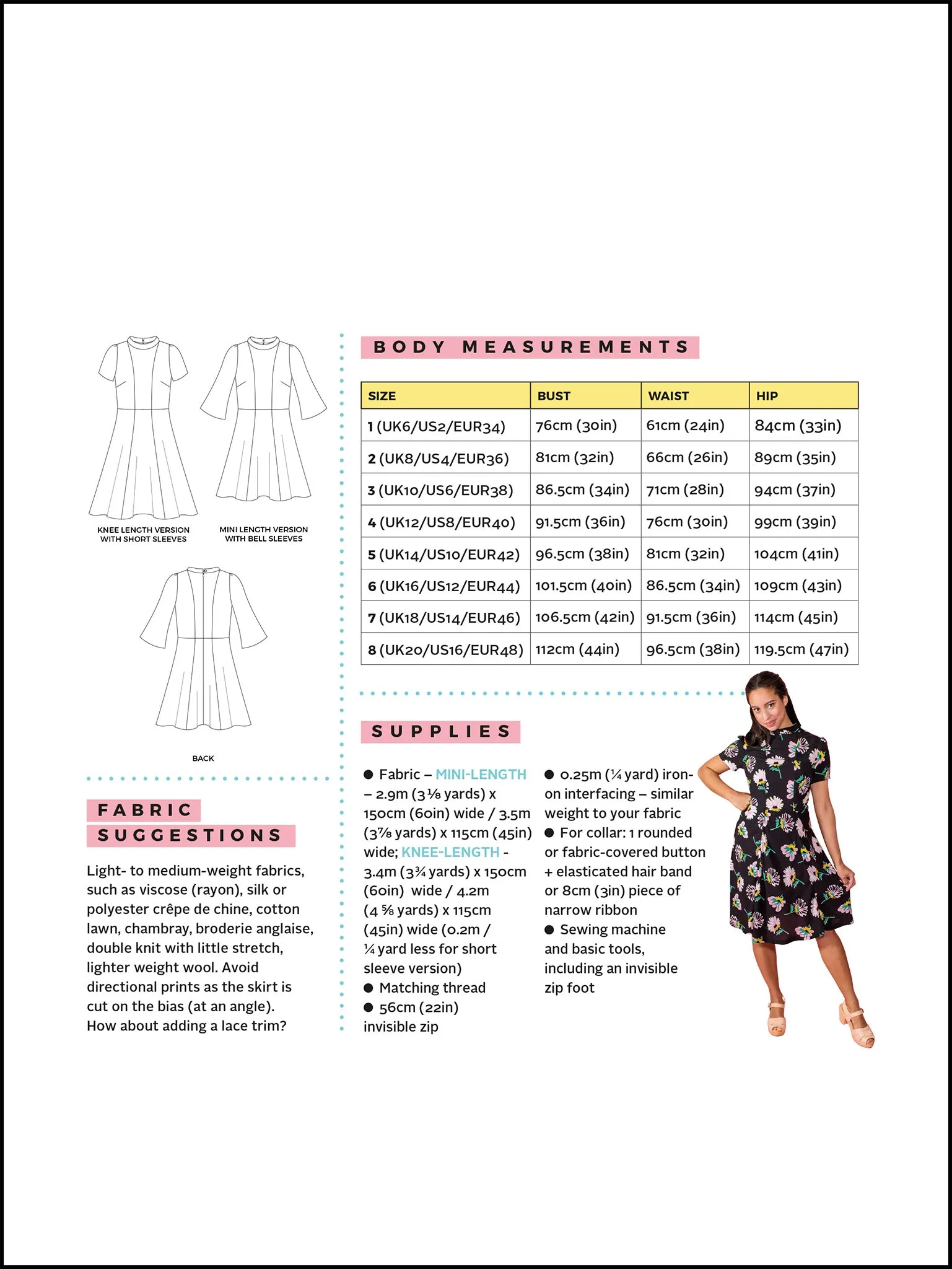 Martha Dress Pattern - Tilly And The Buttons