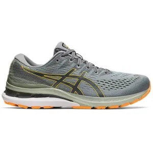 Men's Asics GEL-Kayano 28, Sheet Rock/Orange Pop, 9 D Medium