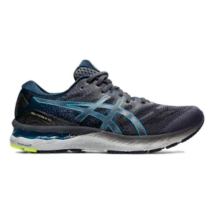 Men's Asics Gel-Nimbus 23, Carrier Grey/Digital Aqua, 12 2E Wide