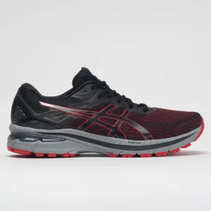 Men's Asics GT-2000 9, Black/Classic Red, 9.5 D Medium