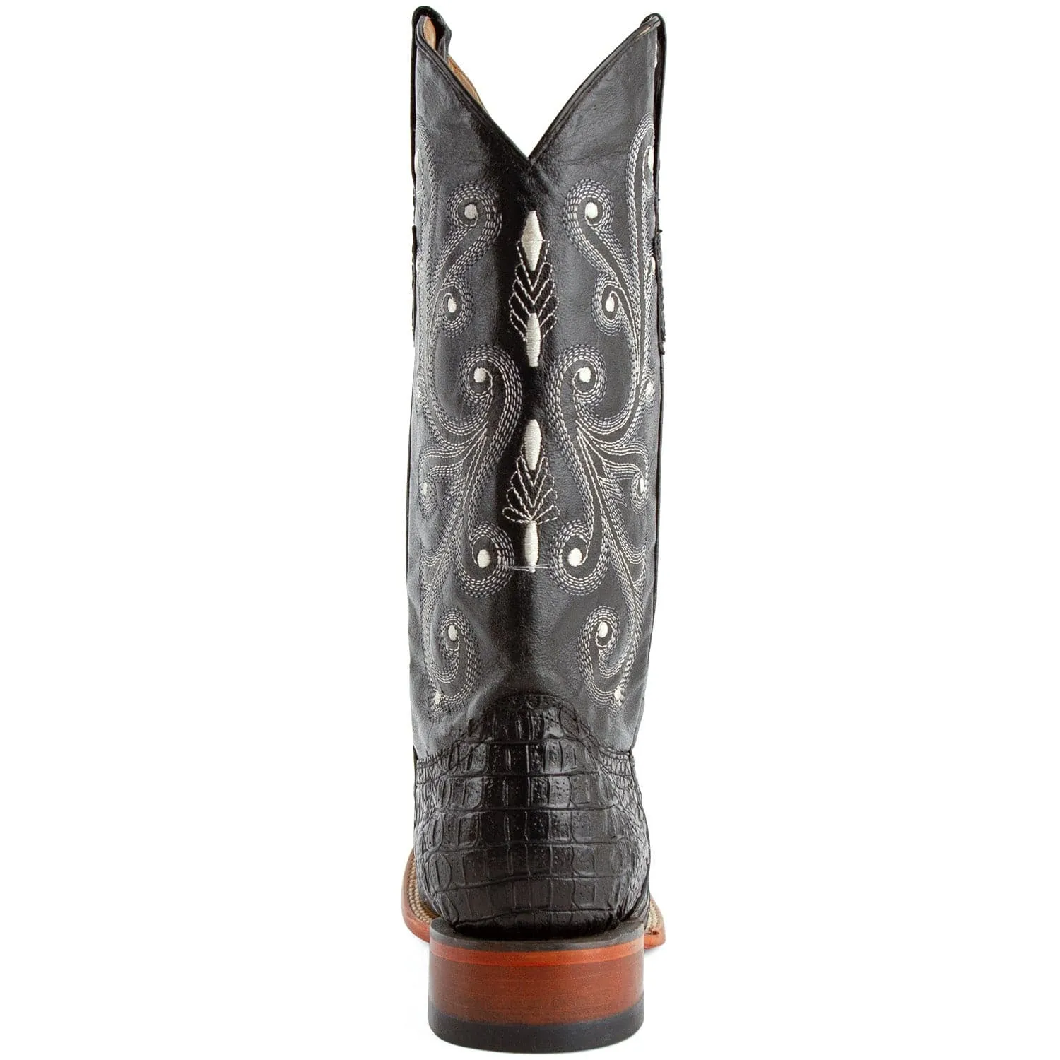 Men's Ferrini Caiman Crocodile Print Boots 4039304