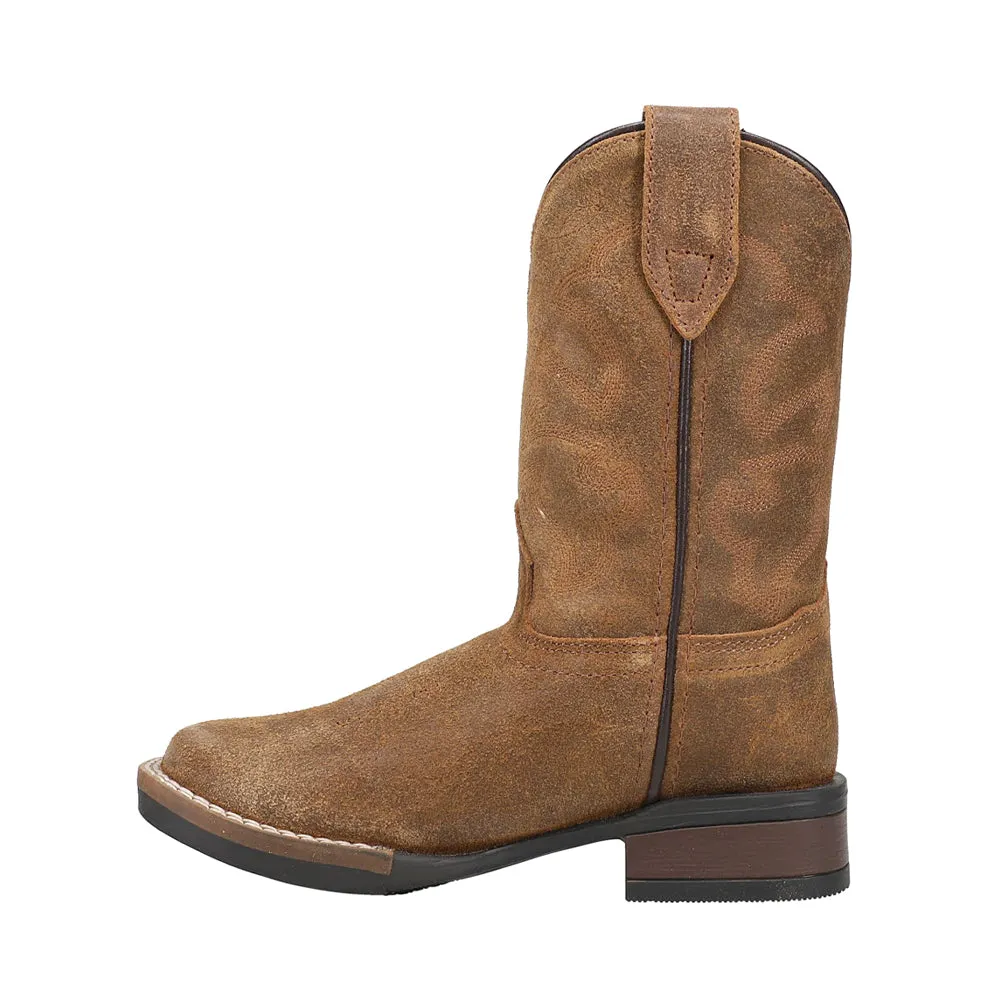 Monterey Square Toe Cowboy Boots (Little Kid)