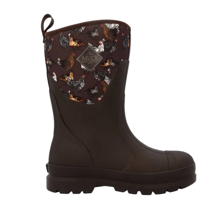 Muck Boot Company Ladies Chore Mid Brown Boots WCHM9CK