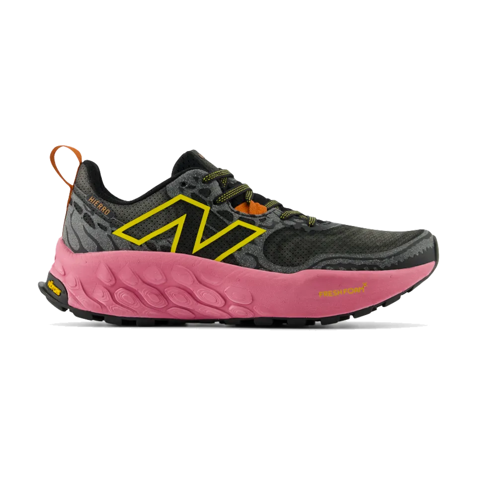 New Balance Women's Fresh Foam X Hierro v8 Black/Real Pink