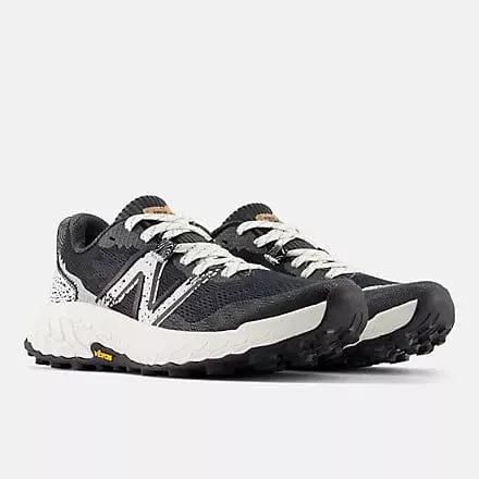 New Balance Women's Hierro v7 Trail Runners- Black/White