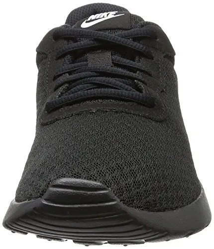 Nike Tanjun Black/Black/White Womens Running Shoes