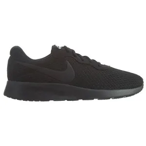 Nike Tanjun Black/Black/White Womens Running Shoes