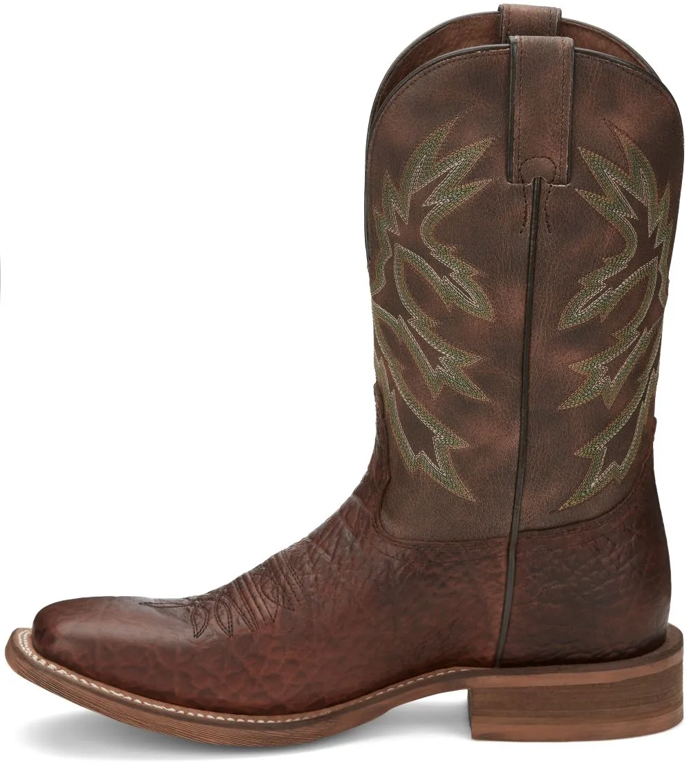 'Nocona' Men's Henry Western Square Toe - Vintage Brown