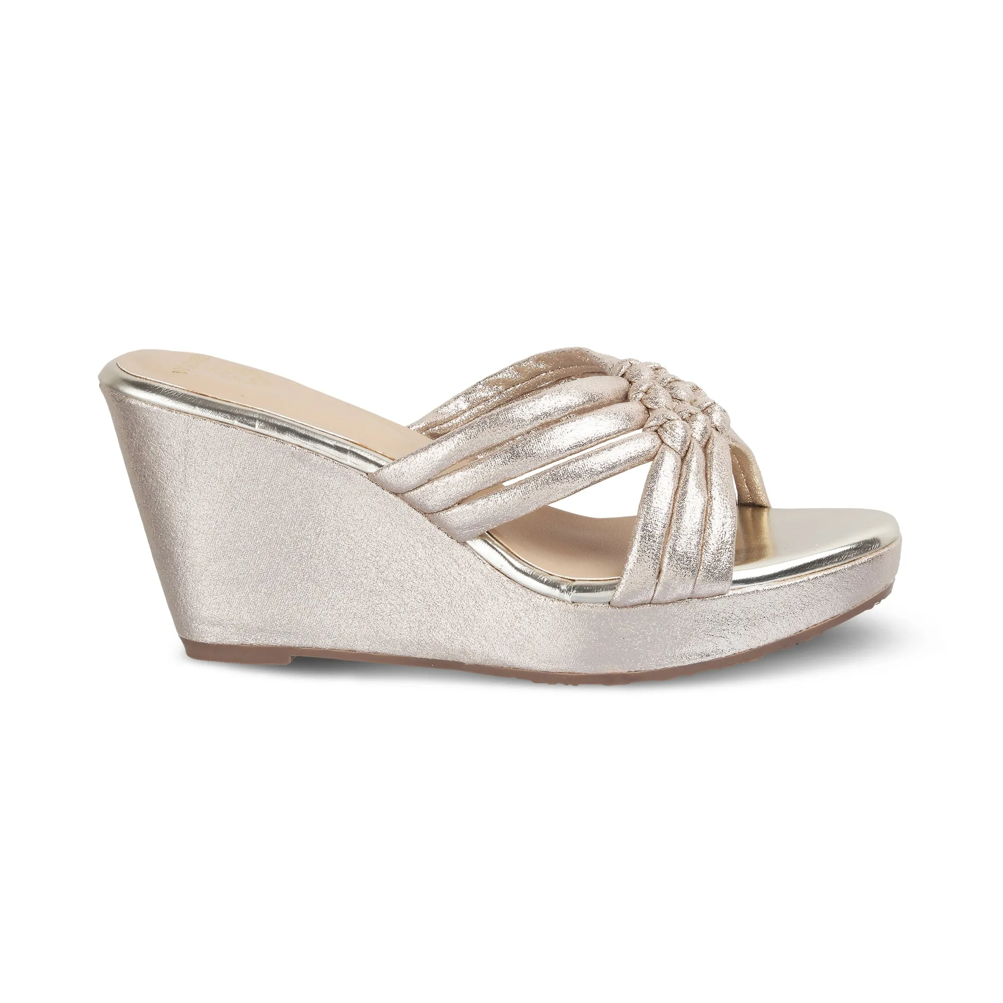 NOOR- GOLD WEDGES