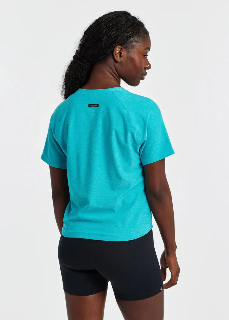 Oiselle | Lux Boxy Short Sleeve | Women's | Robin