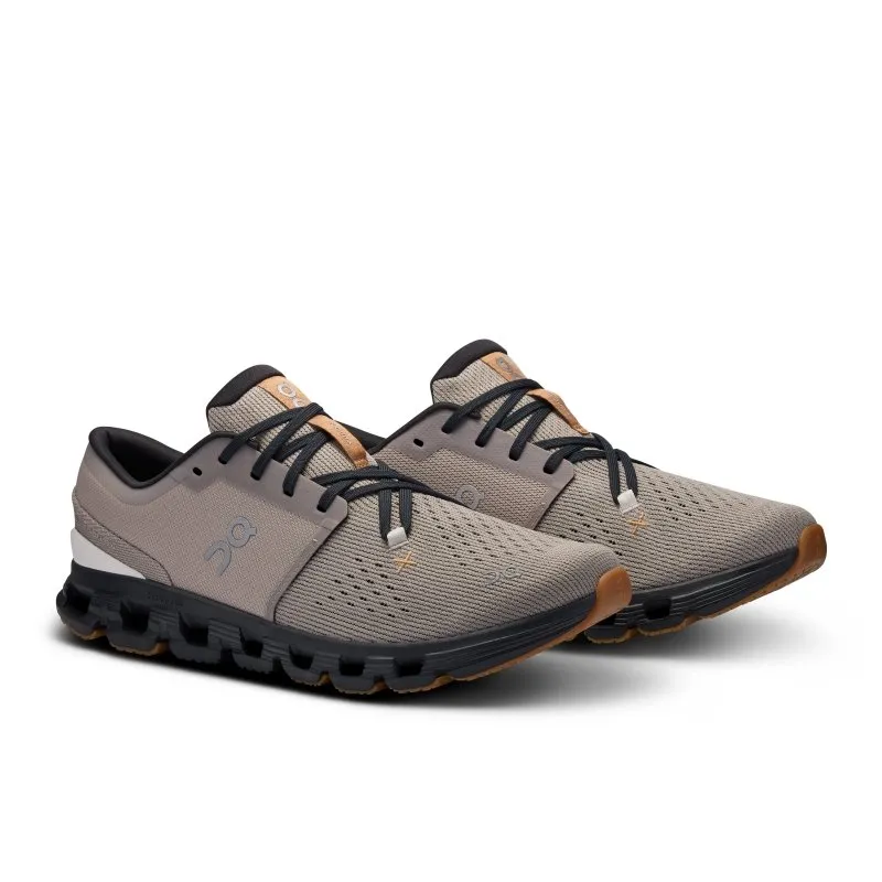 On Men's Cloud X 4 - Fog/Black