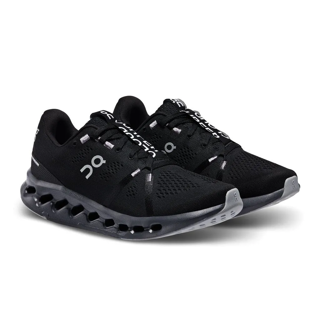 On Men's Cloudsurfer Running Shoes All Black