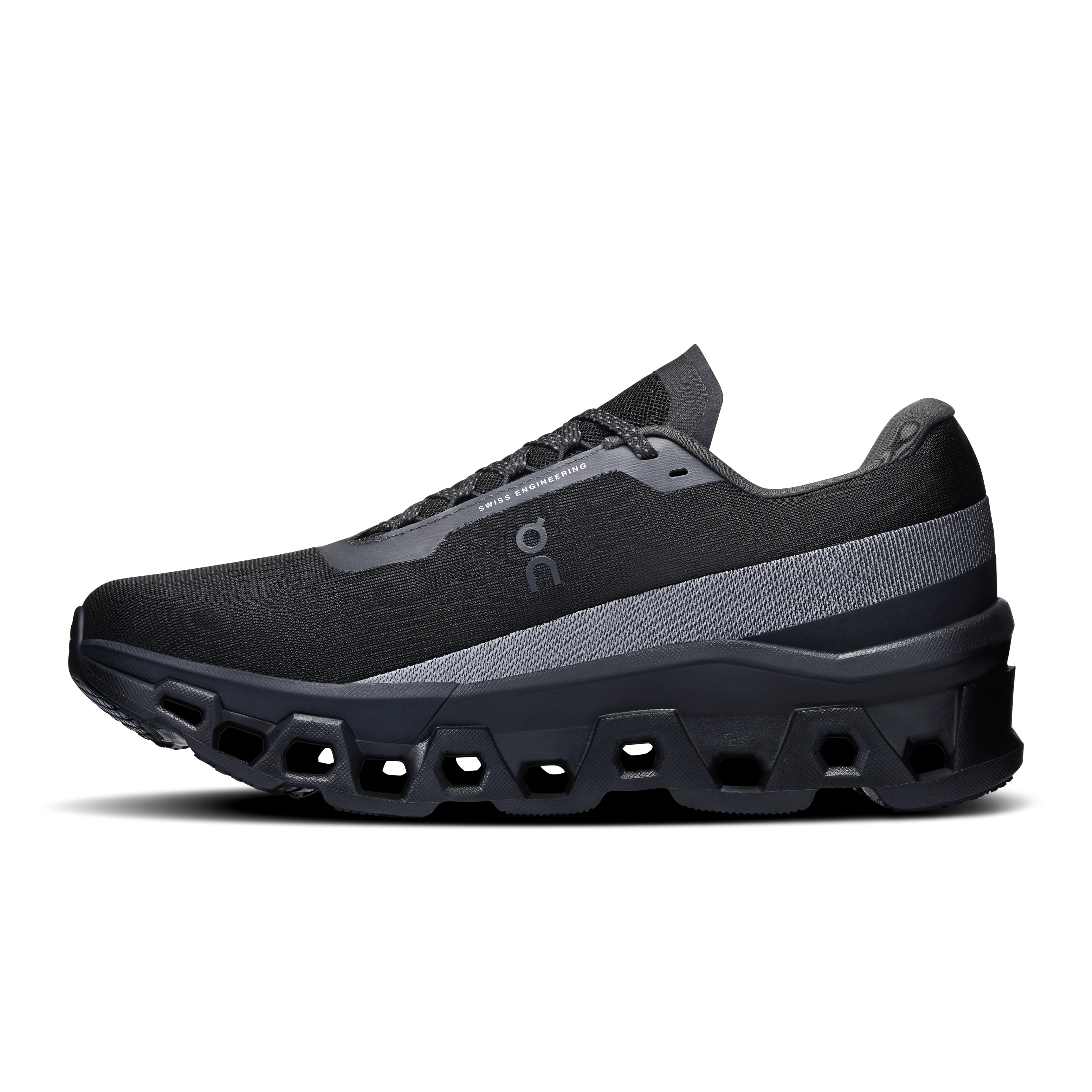 On Running Men's Cloudmonster 2 Shoes - Black / Black