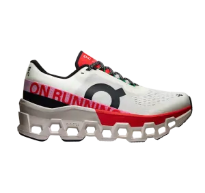 On Running Women's Cloudmonster 2 Shoes - Ivory / Red