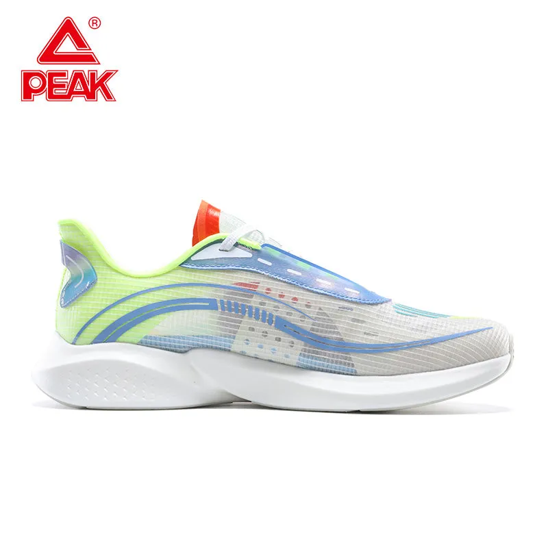 PEAK Men Ultralight 002 Casual Non-slip Wearable Lightweight Mesh Breathable Sneakers Shoes Sport Running Shoes for Men Ultralight series E12527H