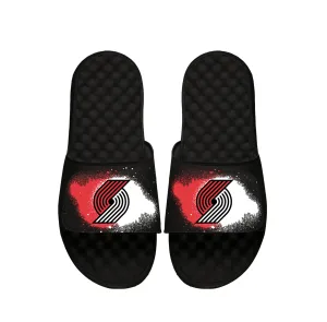 Portland Trailblazers Spray Paint Slides