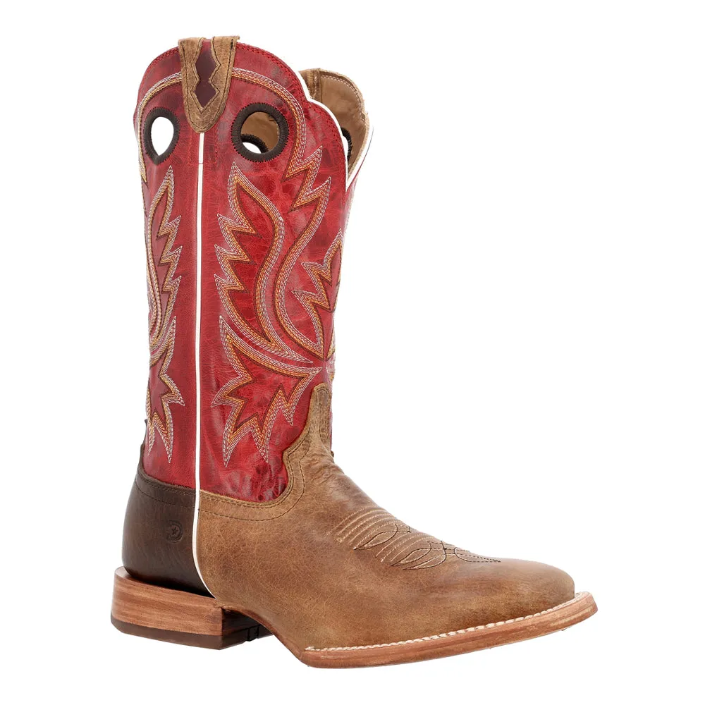 PRCA Collection Bison Square Toe Cowboy Boots