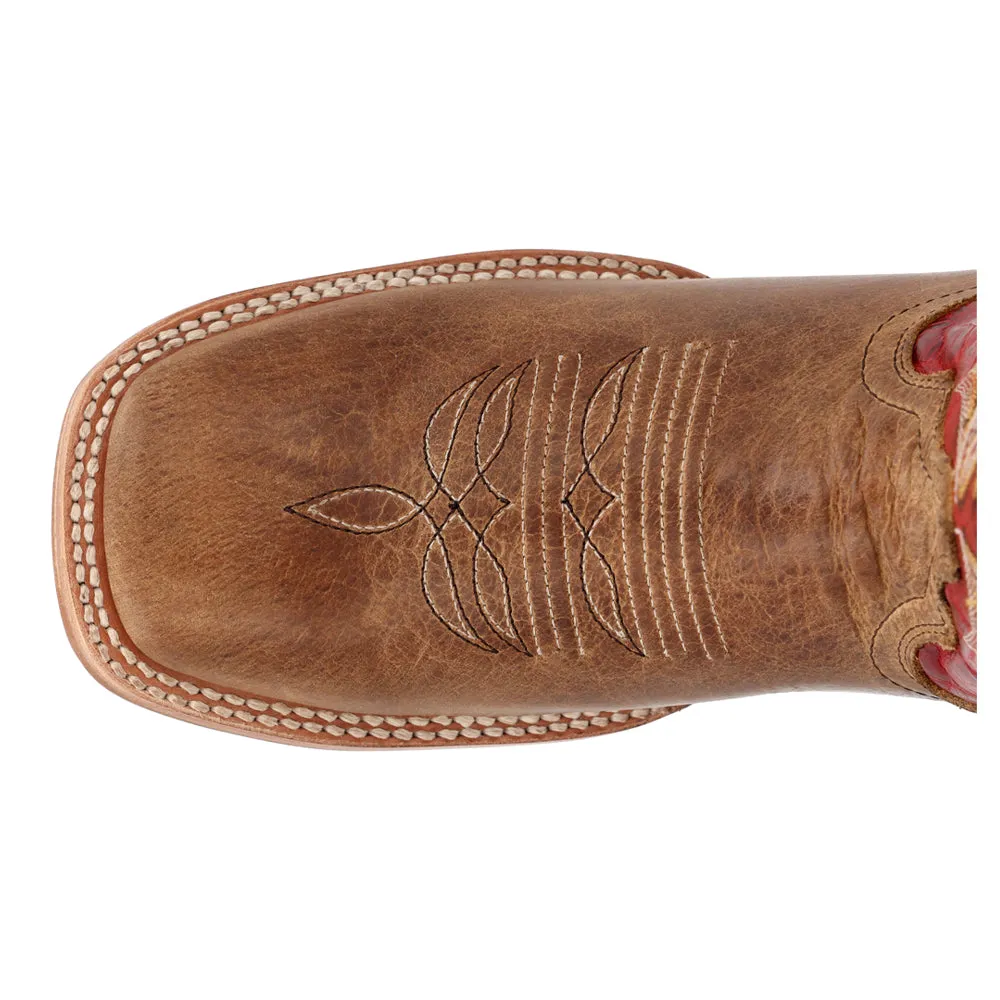 PRCA Collection Bison Square Toe Cowboy Boots