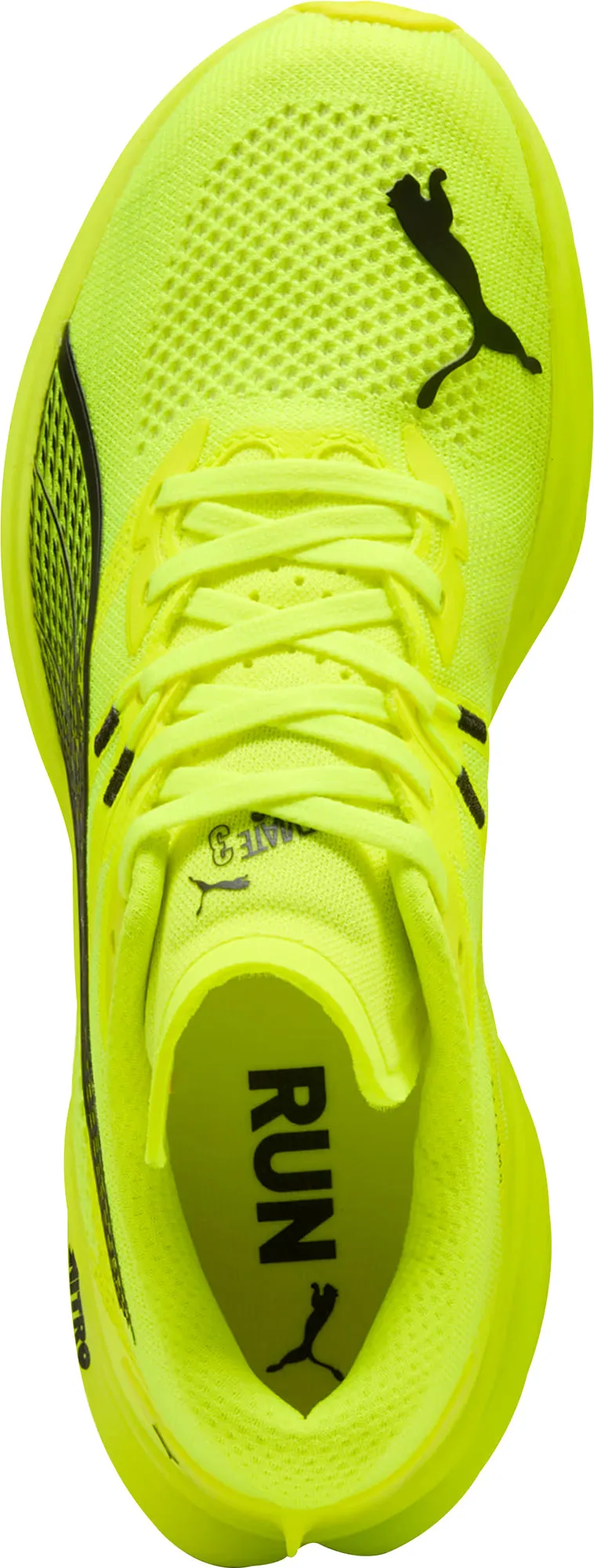 Puma Deviate Nitro 3 Mens Running Shoes - Yellow