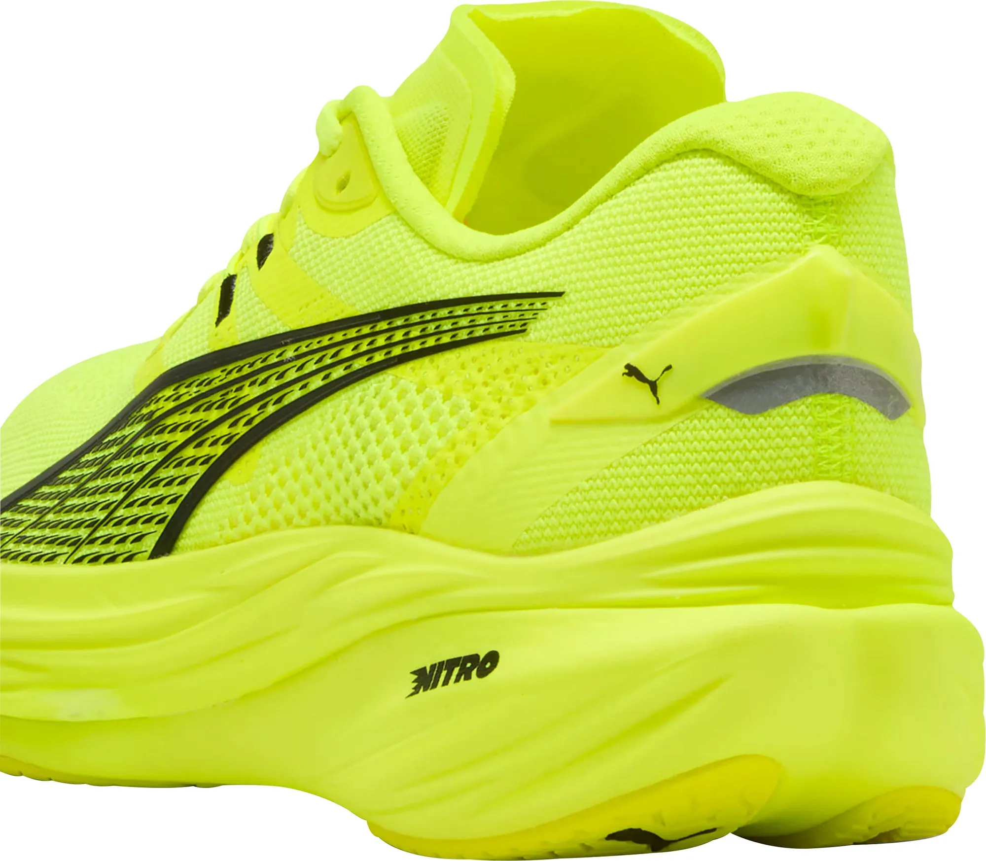 Puma Deviate Nitro 3 Mens Running Shoes - Yellow