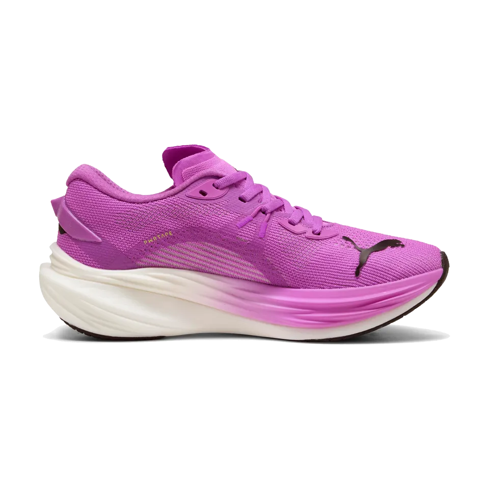 Puma Women's Deviate Nitro 3 Pure Magenta/Yellow Alert/Puma White