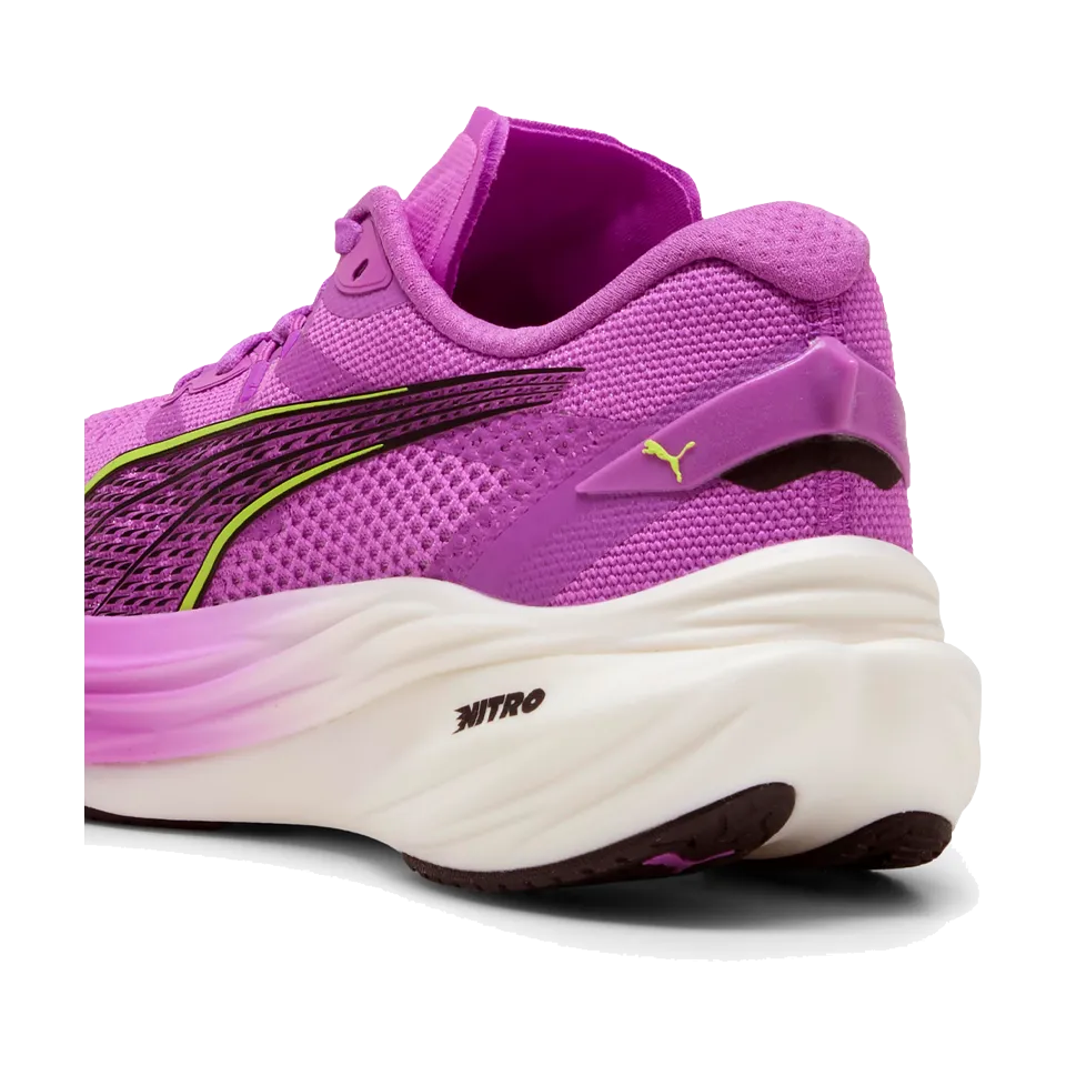 Puma Women's Deviate Nitro 3 Pure Magenta/Yellow Alert/Puma White