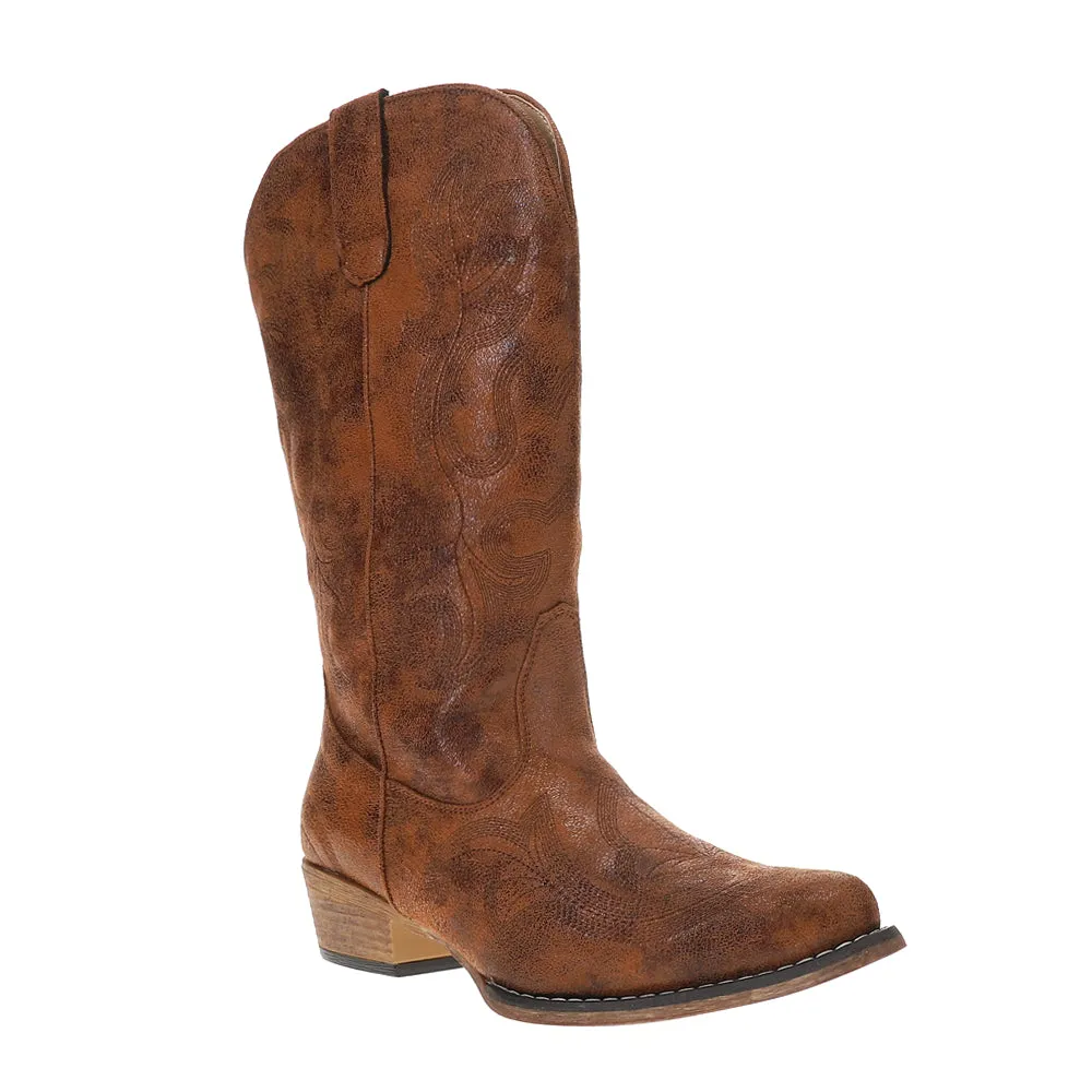 Riley Classic Snip Toe Cowboy Boots