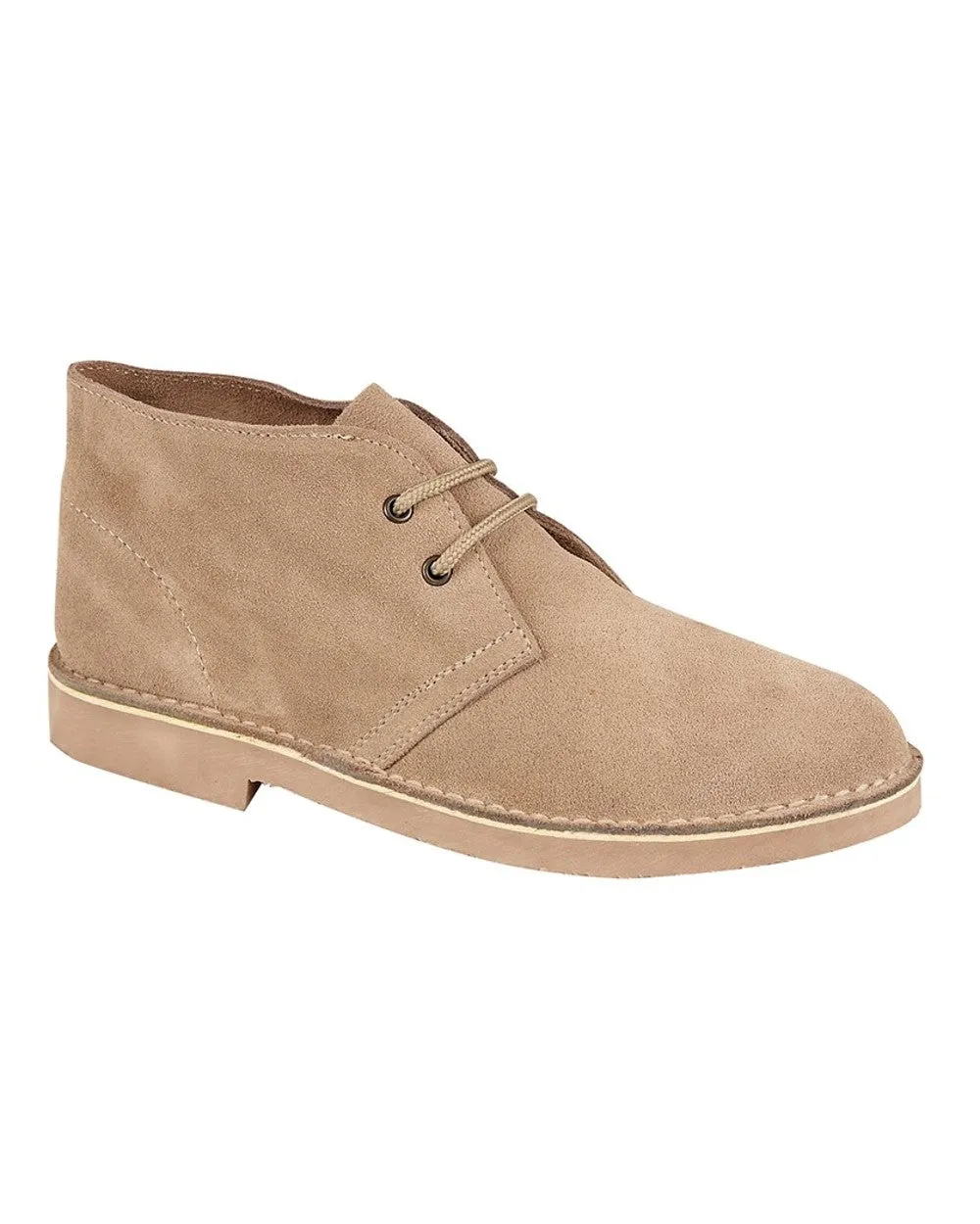 Roamers Suede Desert Boots