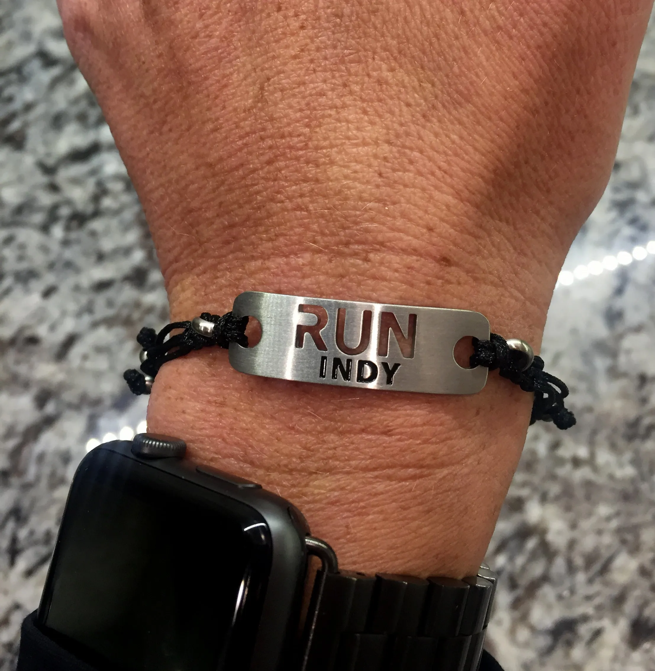 RUN INDY Running Bracelet - Adjustable