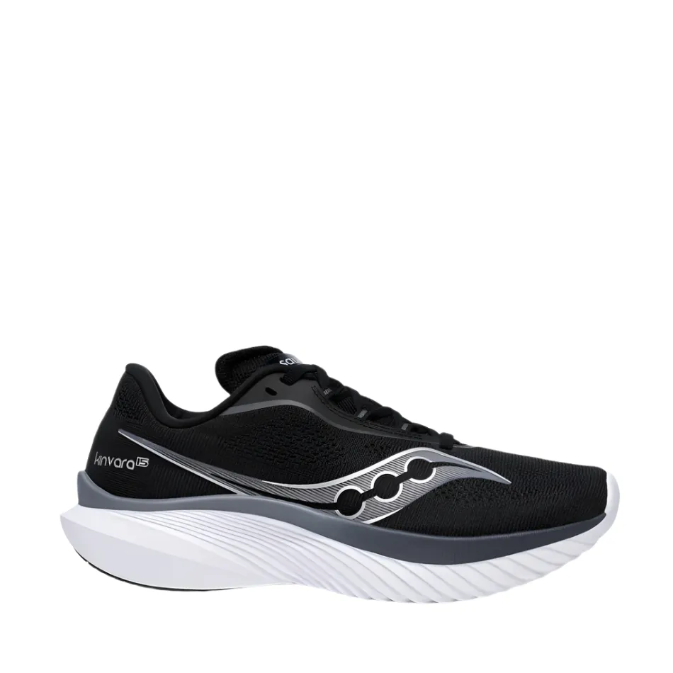 Saucony Kinvara 15 Women's Running Shoes Black/White AW24