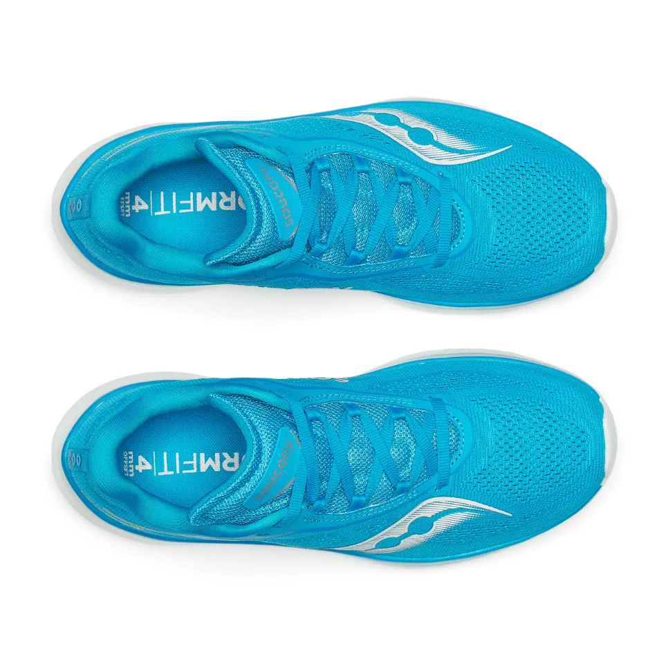 Saucony Kinvara 15 Women's Running Shoes in ViziBlue/Foam